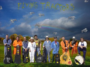 Photo des flying tractors
